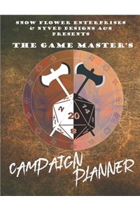 The Game Master's Campaign Planner