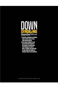 Down Syndrome Definition