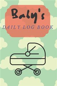 Baby's Daily Log Book