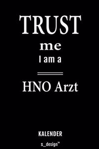 Kalender für HNO Ärzte / HNO Arzt / HNO Ärztin