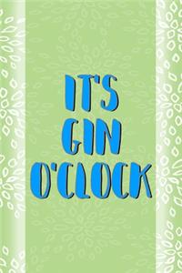 It's Gin O'clock