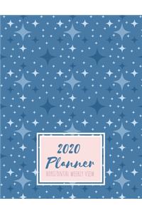 2020 Planner Horizontal Weekly View