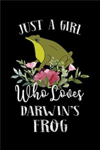 Just a Girl Who Loves Darwin's Frog
