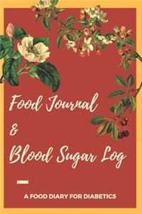 Food Journal & Blood Sugar Log a Food Diary for Diabetics