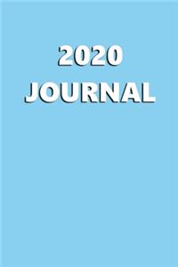 2020 Journal Baby Blue Color 204 Pages 204 Pages