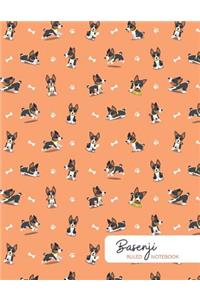 Basenji Ruled Notebook