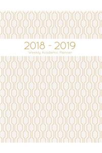 2018-2019 Weekly Academic Planner