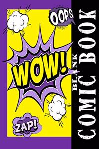 Blank Comic Book for Skydiving Adventures