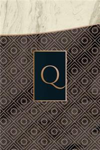 Monogram Q Notebook
