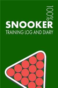Snooker Training Log and Diary