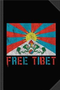 Free Tibet Journal Notebook
