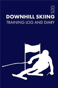 Downhill Skiing Training Log and Diary