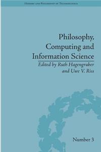 Philosophy, Computing and Information Science