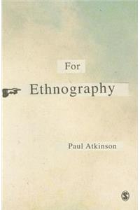 For Ethnography