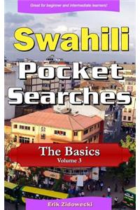 Swahili Pocket Searches - The Basics - Volume 3