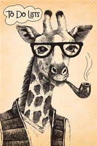 To-Do List Notebook Hipster Giraffe 1