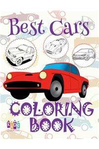 ✌ Best Cars ✎ Cars Coloring Book Boys ✎ Coloring Book for Kindergarten ✍ (Coloring Books Kids) Coloring Book Alice