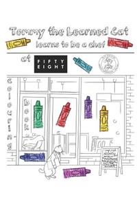 Tommy the Learned Cat Learns to be a Chef: Colouring Book