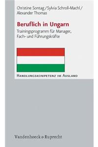 Beruflich in Ungarn: Trainingsprogramm Fur Manager, Fach- Und Fuhrungskrafte