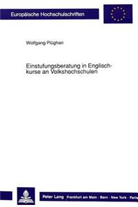 Einstufungsberatung in Englischkurse an Volkshochschulen