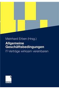 Allgemeine Geschaftsbedingungen