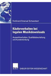 Käuferverhalten Bei Legalen Musikdownloads