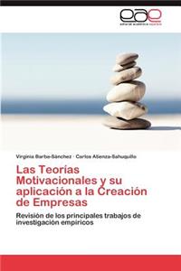 Teorías Motivacionales y su aplicación a la Creación de Empresas