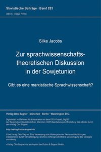 Zur sprachwissenschaftstheoretischen Diskussion in der Sowjetunion