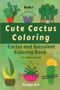 Cute Cactus Coloring