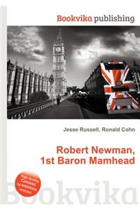 Robert Newman, 1st Baron Mamhead