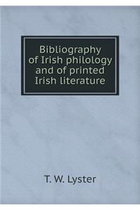 Bibliography of Irish Philology and of Printed Irish Literature