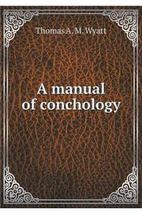 A manual of conchology