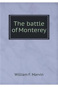 The battle of Monterey