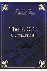 The R. O. T. C. manual