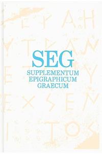 Supplementum Epigraphicum Graecum, Consolidated Index for Volumes XXXVI-XLV (1986-1995)