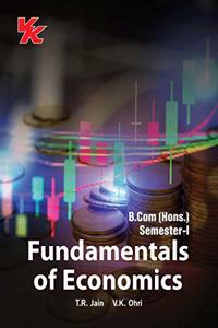 Fundamentals Of Economics B.Com (Hons.) Semester-I Md University (2020-21) Examination