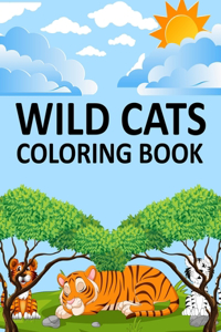 Wild cats Coloring Book