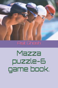 Mazza puzzle-6 game book.