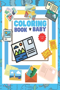 Baby Coloring Book 1 Year Old