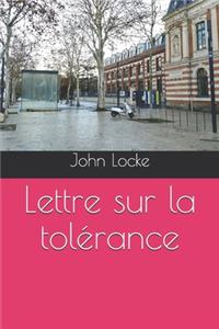 Lettre sur la tolérance