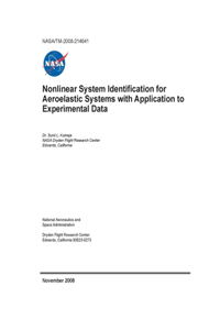 Nonlinear System Identification for Aeroelastic Systems with Application to Experimental Data