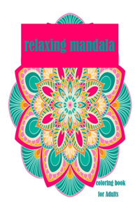 relaxing mandala coloring book for Adults