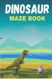 Dinosaur Maze Book