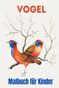 Vogel Malbuch für Kinder