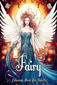 Fairy Coloring Book for Adults