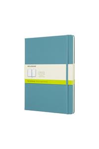 Moleskine Reef Blue Notebook Extra Large Plain Hard