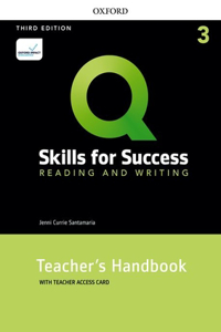 Q3e Reading and Writing 3 Teachers Guide Pack