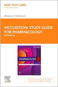 Study Guide for Pharmacology Elsevier eBook on Vitalsource (Retail Access Card)