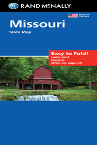 Rand McNally Easy to Fold: Missouri State Laminated Map