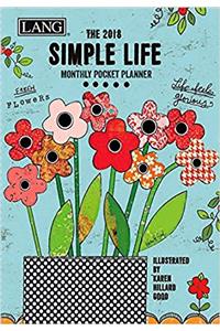 Simple Life 2018 Monthly Pocket Planner (Diary Pocket)